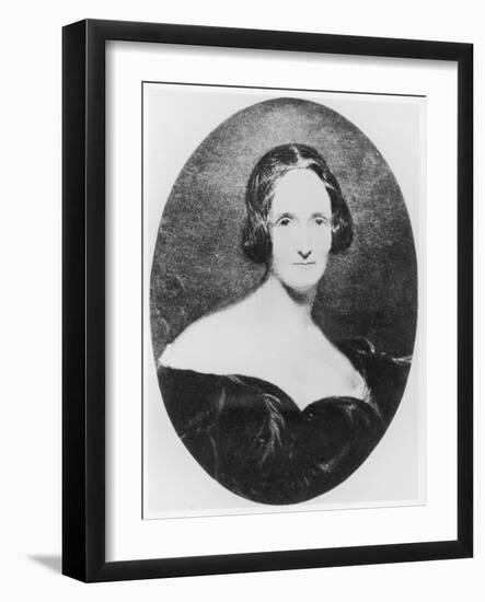 Mary Wollstonecraft Shelley Writer-null-Framed Art Print