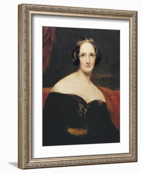 Mary Wollstonecraft Shelley-Richard Rothwell-Framed Art Print