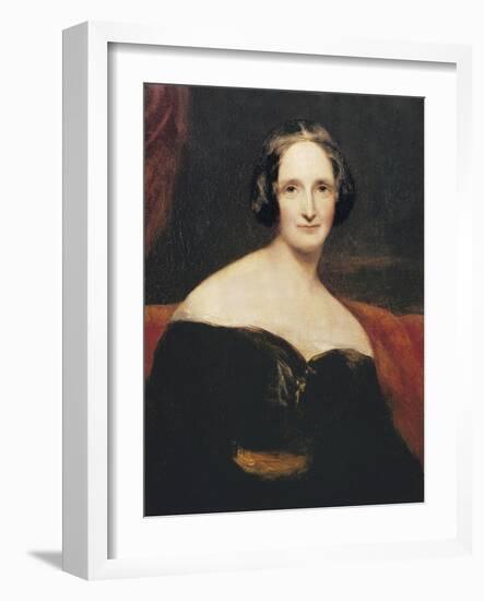 Mary Wollstonecraft Shelley-Richard Rothwell-Framed Art Print