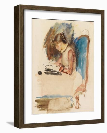 Mary-John William Waterhouse-Framed Giclee Print