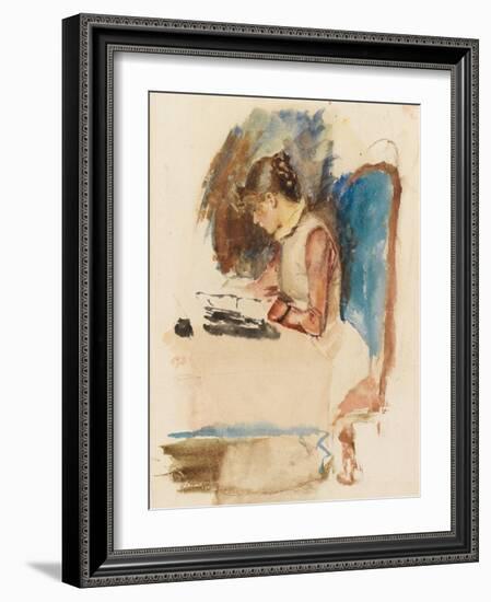 Mary-John William Waterhouse-Framed Giclee Print
