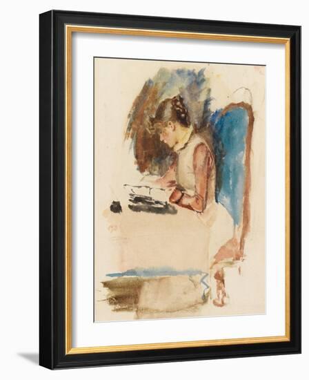 Mary-John William Waterhouse-Framed Giclee Print