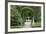 Maryland, Beautiful Sculptures and Hedges Surround a Fountain in an Elegant Garden-Bill Bachmann-Framed Photographic Print