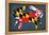 Maryland - Crab Flag - No Text-Lantern Press-Framed Stretched Canvas