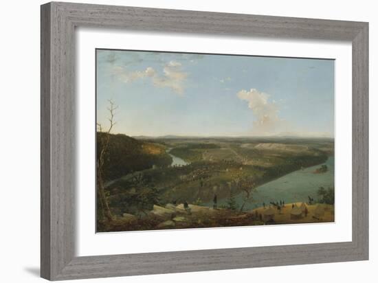 Maryland Heights: Siege of Harpers Ferry, 1863-William MacLeod-Framed Giclee Print