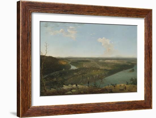 Maryland Heights: Siege of Harpers Ferry, 1863-William MacLeod-Framed Giclee Print