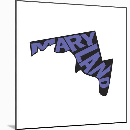 Maryland-Art Licensing Studio-Mounted Giclee Print