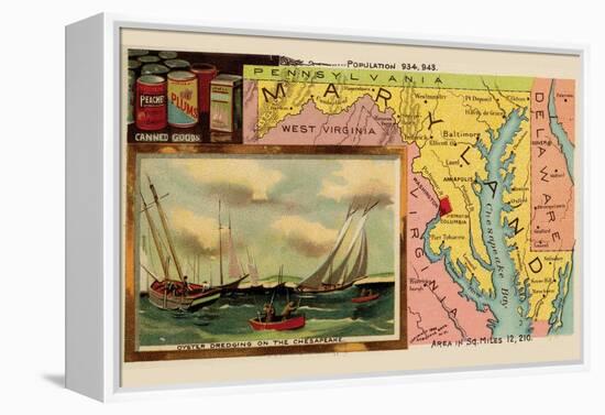 Maryland-Arbuckle Brothers-Framed Stretched Canvas