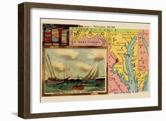 Maryland-Arbuckle Brothers-Framed Art Print