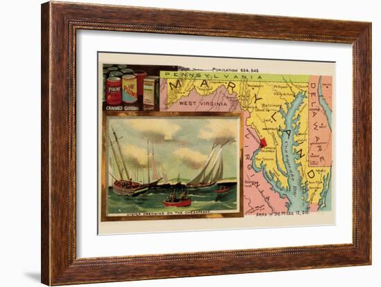 Maryland-Arbuckle Brothers-Framed Art Print