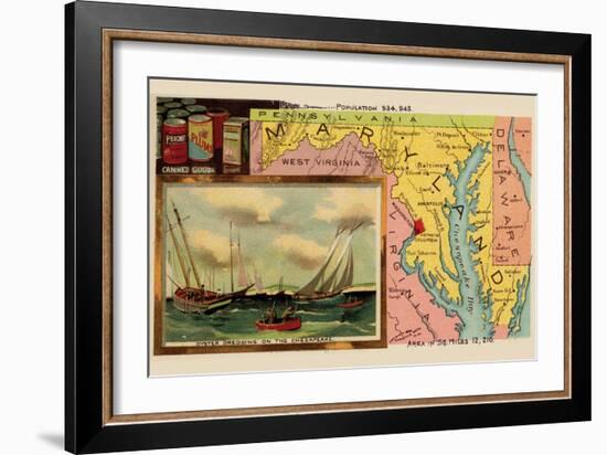 Maryland-Arbuckle Brothers-Framed Art Print
