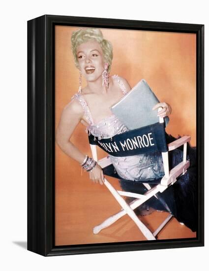 Marylin Monroe (1926-1962) C. 1955-null-Framed Stretched Canvas