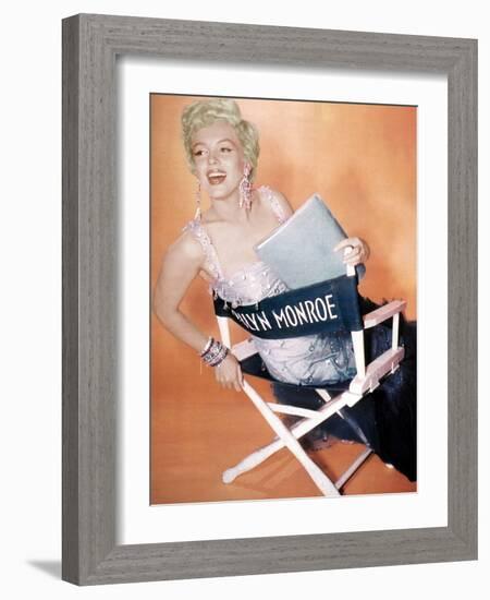 Marylin Monroe (1926-1962) C. 1955-null-Framed Photo