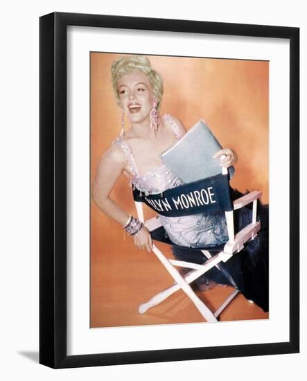 Marylin Monroe (1926-1962) C. 1955-null-Framed Photo