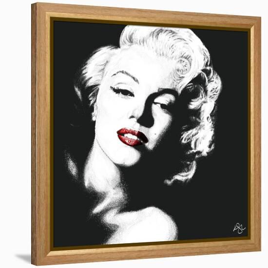 Marylin Monroe-Kimberly Glover-Framed Premier Image Canvas