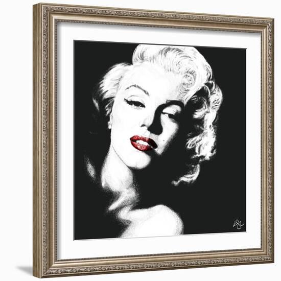 Marylin Monroe-Kimberly Glover-Framed Giclee Print