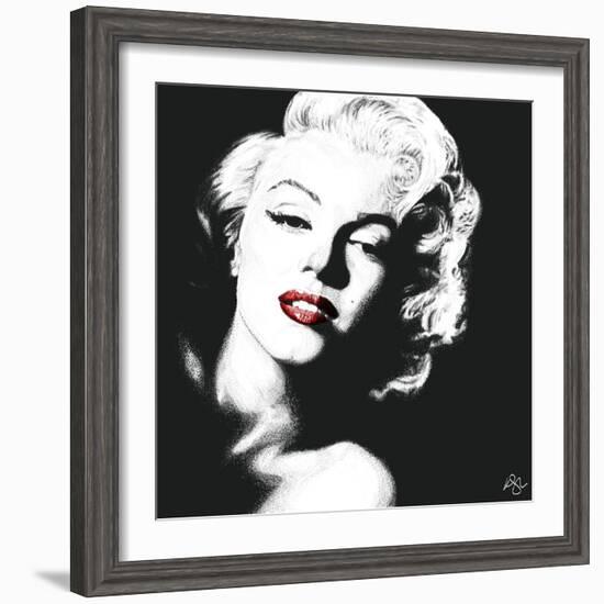 Marylin Monroe-Kimberly Glover-Framed Giclee Print