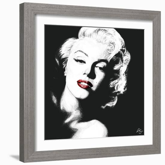 Marylin Monroe-Kimberly Glover-Framed Giclee Print