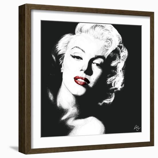 Marylin Monroe-Kimberly Glover-Framed Giclee Print