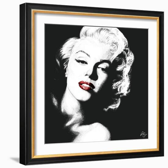 Marylin Monroe-Kimberly Glover-Framed Giclee Print