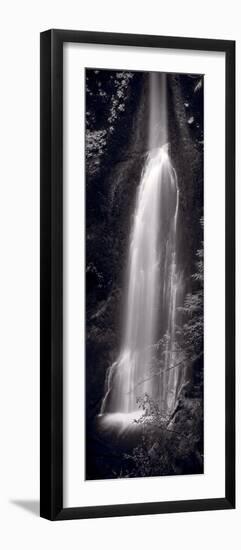 Marymere Falls Olympic National Park BW-Steve Gadomski-Framed Photographic Print