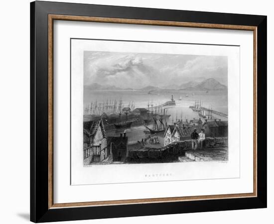 Maryport, Cumbria, England, 19th Century-JC Armytage-Framed Giclee Print