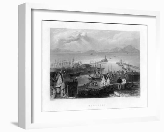 Maryport, Cumbria, England, 19th Century-JC Armytage-Framed Giclee Print