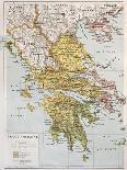Old Map Of Ancient Greece-marzolino-Art Print