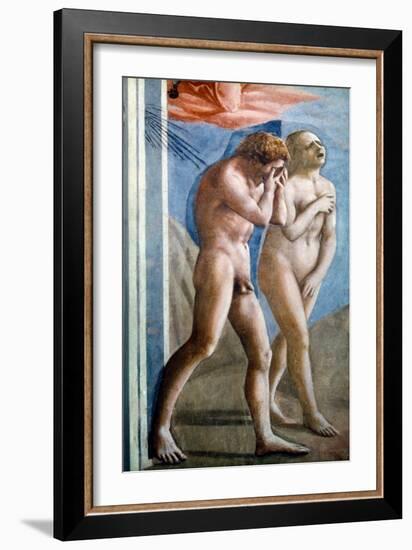 Masaccio: Expulsion-Masaccio-Framed Giclee Print