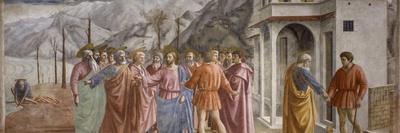 The Holy Trinity, Fresco-Masaccio-Giclee Print