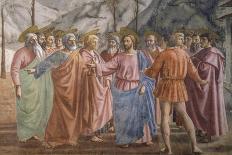 The Holy Trinity, Fresco-Masaccio-Giclee Print