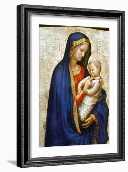 Masaccio: Virgin & Child-Masaccio-Framed Giclee Print