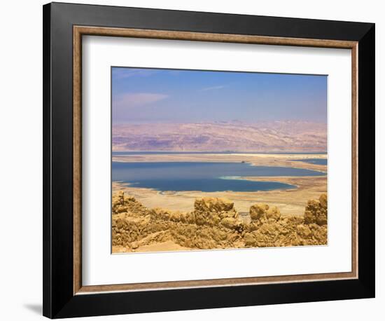 Masada Ruins, Dead Sea, Israel-Keren Su-Framed Photographic Print