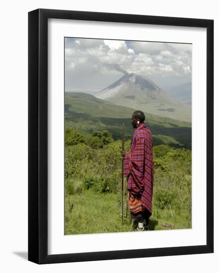 Masai, Ngorongoro Conservation Area, UNESCO World Heritage Site, Tanzania, East Africa, Africa-Groenendijk Peter-Framed Photographic Print
