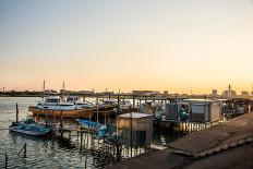 Fisherman's Harbor, Estuary of Tama River,Ota-Ku,Tokyo,Japan-Masayuki Yamashita-Framed Photographic Print