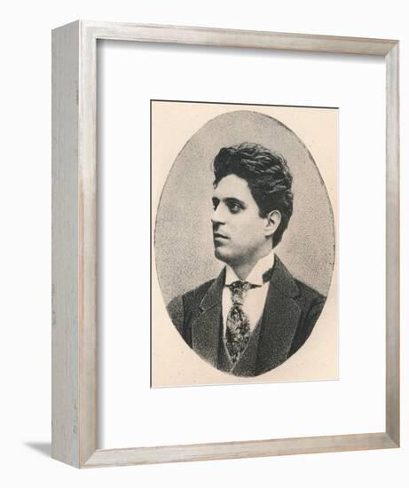 'Mascagni.', 1895-Unknown-Framed Photographic Print