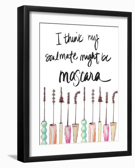 Mascara Soulmate-Gina Ritter-Framed Art Print