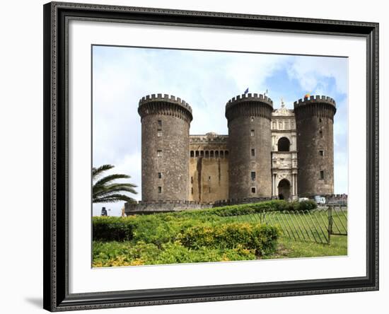 Maschio Angioino Castle (Castel Nuovo), Naples, Campania, Italy, Europe-Vincenzo Lombardo-Framed Photographic Print