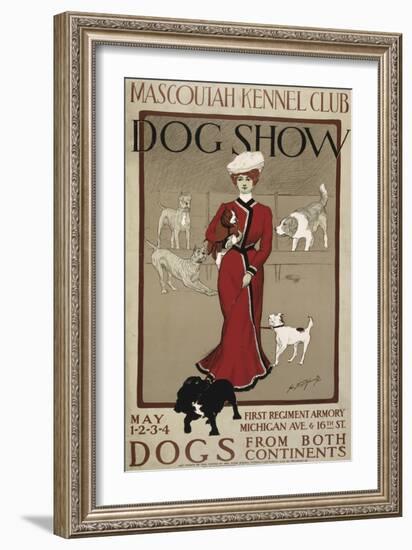 Mascoutah Kennel Club-null-Framed Giclee Print