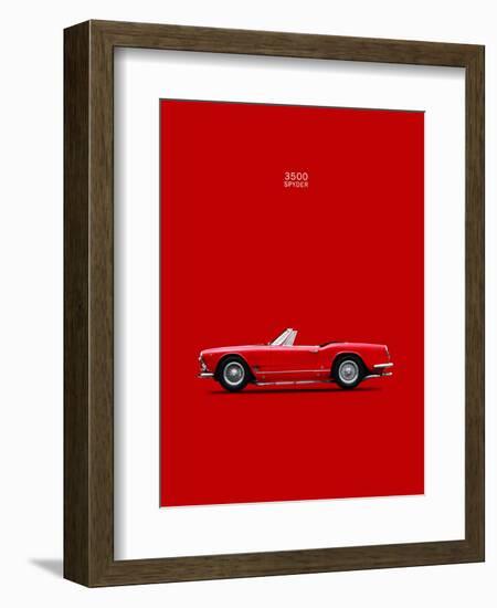 Maserati 3500 Spyder 1959-Mark Rogan-Framed Art Print