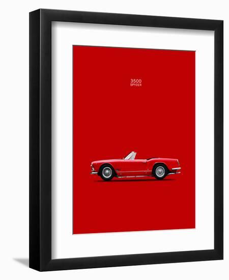 Maserati 3500 Spyder 1959-Mark Rogan-Framed Art Print