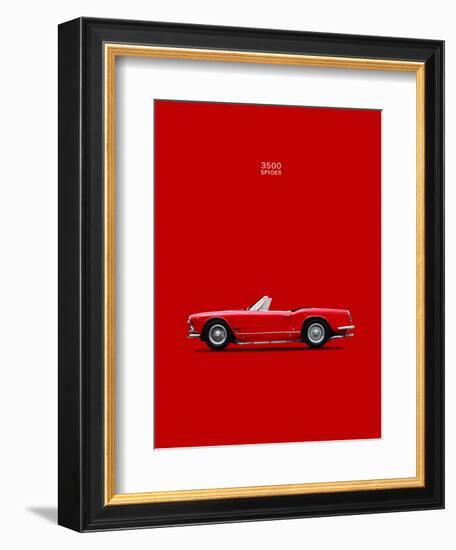 Maserati 3500 Spyder 1959-Mark Rogan-Framed Art Print