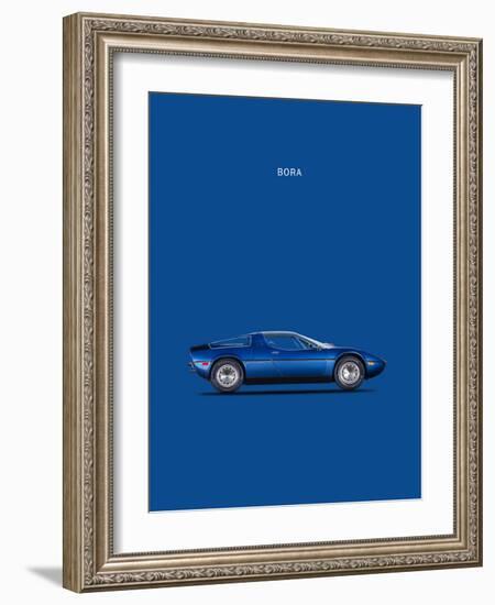 Maserati Bora 1973-Mark Rogan-Framed Art Print