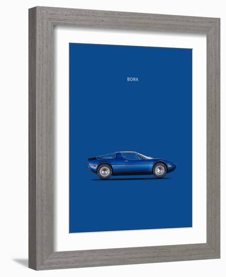 Maserati Bora 1973-Mark Rogan-Framed Art Print