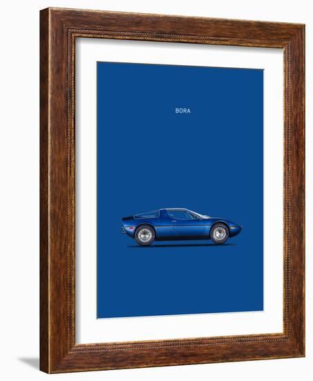 Maserati Bora 1973-Mark Rogan-Framed Art Print