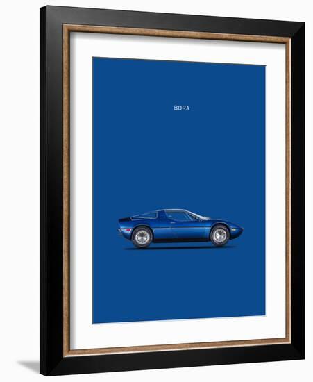 Maserati Bora 1973-Mark Rogan-Framed Art Print