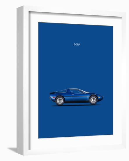 Maserati Bora 1973-Mark Rogan-Framed Art Print