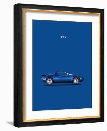 Maserati Bora 1973-Mark Rogan-Framed Art Print