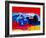 Maserati on the Race Track 1-NaxArt-Framed Art Print