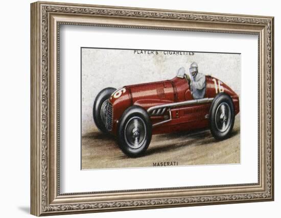 Maserati Racing Car-null-Framed Photographic Print